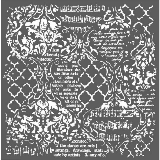 KSTDG01 - Sablon 30 x 30 cm - Stamperia