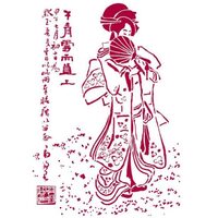 KSG446 - Sablon 21x29.7 - Stamperia