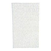 Set 806 strasuri adezive - crem opalescent - GRKR-048 - DP CRAFT