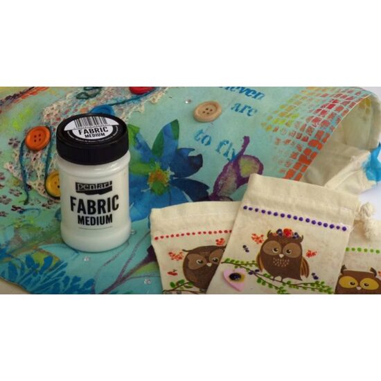 Fabric and leather - Culori pentru textile si piele - 50 ml Pentart