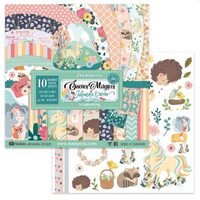 SBBL60 - Bloc 10 coli scrapbooking cu 2 fete, 30.5x30.5cm, 170gr. - Stamperia