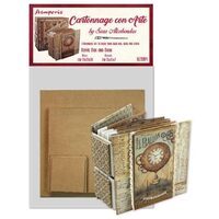 KCS004 - Kit confectionare cutie si carte scrapbooking - Stamperia