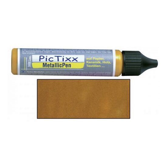 49871 - Contur liner auriu , metalic 29 ml - Pic Tixx - Kreul