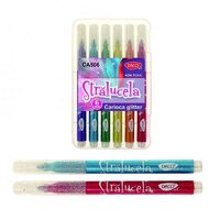 Set 6 carioci cu glitter - Stralucela - CA506 - DACO