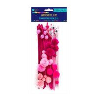 KSZK-002 - Kit creative pentru copii - roz - DP CRAFT