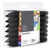 Set 12 promarker Winsor Newton - Set Manga 1