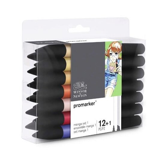 Set 12 promarker Winsor Newton - Set Manga 1