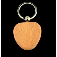 355360 Breloc lemn inima, 4.5x4.4cm - ANT-CH