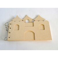 352033 Album scap book MDF 3mm - castel - ANT-CH
