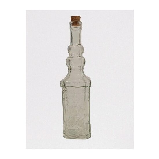 191105 - Sticla patrata 730ml cu dop de pluta - ANT-CH