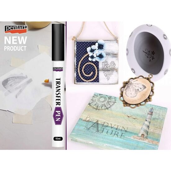 Transfer Pen - Marker transfer imagini, 15ml - Pentart