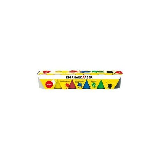 575509 - Set 6 culori tempera 25 ml - Standard - Eberhard Faber