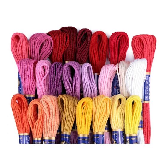 290107 - Set 24 jurubite mouline - colorate - STKL