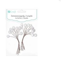 DPZA-047 - Set 2 buchete bilute decorative albe - DP CRAFT