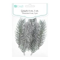 DPZA-050 - Set 5 crengute pin decorative - DP CRAFT