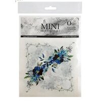 RSM018 - Set 6 hartii de orez mini - 14.8 x14.8 cm - ITD