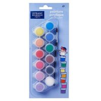 Set culori acrilice 12 x 5ml - Lefranc&Bourgeois