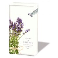 12211695 - Set 10 servetele mini 21.5x22 cm - Bunch of lavander - Ambiente