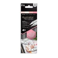 SN-IL4-DEL Set 4 markere DELICATE - Spectrum Noir - Crafters Companion