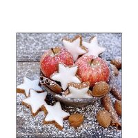 PAK235 - 32511955 - Set 20 servetele 25 x 25 cm - Apples&cookies - Ambiente