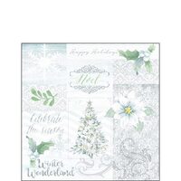 PAK177 - 32513530 - Set 20 servetele 25 x 25 cm - Celebrate this season - Ambiente
