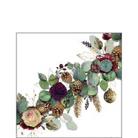 PAK265 - 12514721 - Set 20 servetele 25 x 25 cm - Eucalyptus White - Ambiente