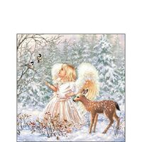 PAK182 - 32513470 - Set 20 servetele 25 x 25 cm - Winter Angel - Ambiente
