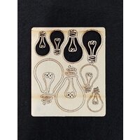 352013 - Figurine lemn - becuri traforate - ANT-CH