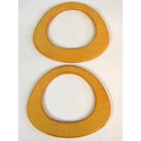 380805 Set 2 manere din lemn, 16x14.5cm - ANT-CH