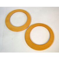 380806 Set 2 manere din lemn, 17x16.5cm - ANT-CH