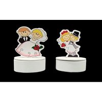 600072 Cutiuta din lemn pentru verighete, 6.5 x 8 x 4cm - ANT-CH