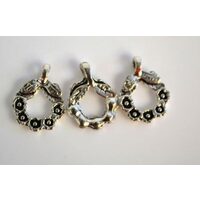 367299 - Charm metalic argintiu - ANT-CH