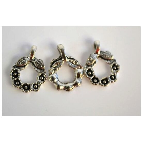 367299 - Charm metalic argintiu - ANT-CH