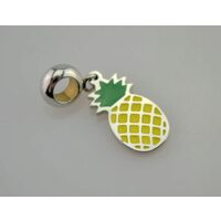 367330 - Charm metalic argintiu - ananas - ANT-CH