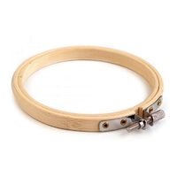 750403 - Gherghef din bambus pentru brodat, 10 cm - STKL