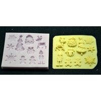 M90544 Matrita, mulaj silicon, Craciun - ANT-CH