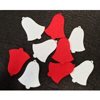 35491 - Set 6 figurine fetru, clopotei 5cmx3.6cm - PENTART