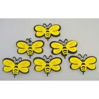 368938 Set 6 figurine fetru - albinute autoadezive - ANT-CH