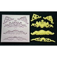 M90590 Matrita - mulaj silicon - ornament baroc - ANT-CH