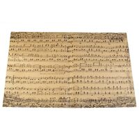 740494 - Hartie de impachetat , 50x75 cm - note muzicale - STKL