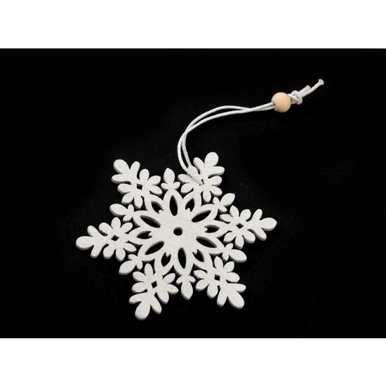 750352 - Fulg de zapada alb , 7.5 cm - STKL