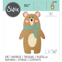 34 - 664463 - Cutter Bigz - Scandi bear - Sizzix