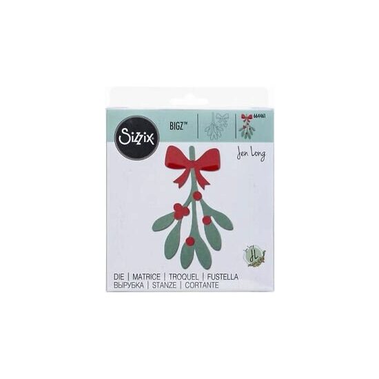 34 - 664461 - Cutter Bigz - Mistletoe leaves - Sizzix
