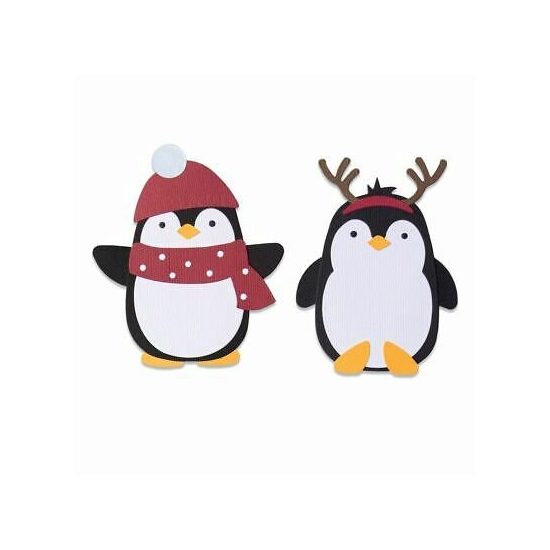 34 - 664499 - Cutter Bigz - Penguin friends - Sizzix
