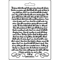 K3PTA562 - Matrita plastic A5 - Manuscript - Stamperia