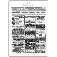 K3PTA563 - Matrita plastic A5 - The Wall Street Journal - Stamperia