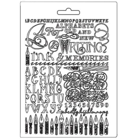 K3PTA564 - Matrita plastic A5 - Art ink and memories - Stamperia