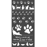KSTDL043 - Sablon 12x25x0.5mm gosime - Stamperia