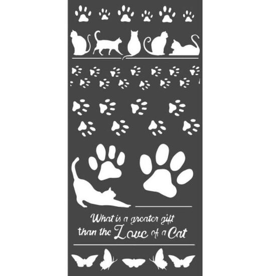 KSTDL043 - Sablon 12x25x0.5mm gosime - Stamperia