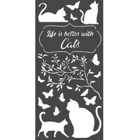 KSTDL044 - Sablon 12x25x0.5mm gosime - Stamperia